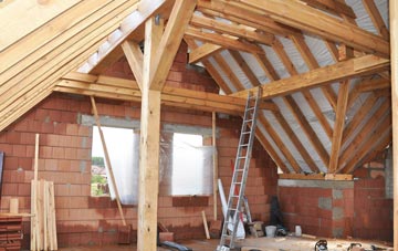 Woodbridge Hill attic trusses